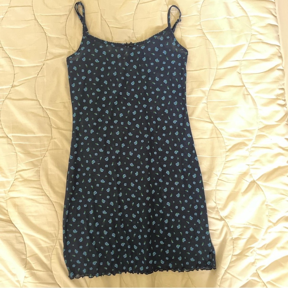 Floral Spaghetti Strap Night Dress